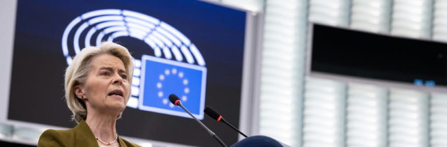 Von der Leyen appelle l'Europe &agrave; &quot;se battre pour sa place&quot; dans un monde &quot;hostile&quot;