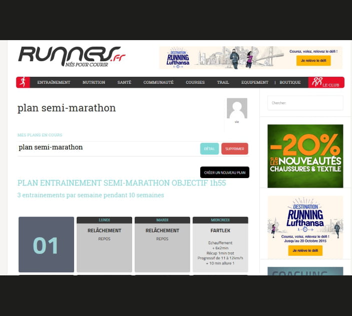 Runners.fr, pour avancer &agrave; grands pas