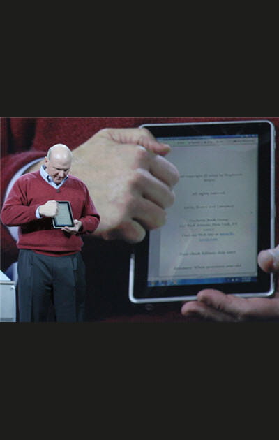 Une autre tablette&nbsp;: HP et Microsoft