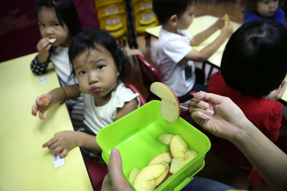 Collation &eacute;quilibr&eacute;e &agrave; Singapour