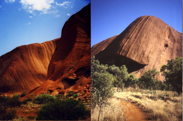 Etranges formes rocheuses