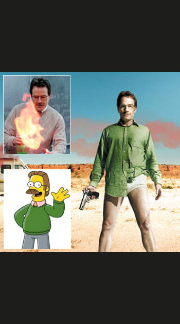 Walter White, good guy gone bad