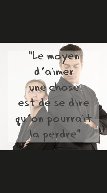 Aimer et perdre...