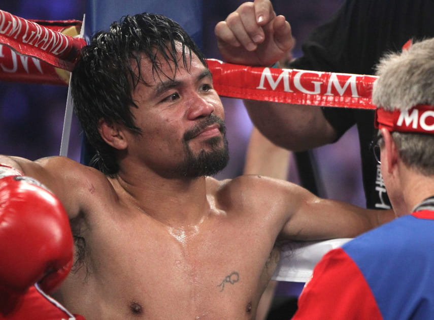 Les comptes de Manny Pacquiao gel&eacute;s par sa banque