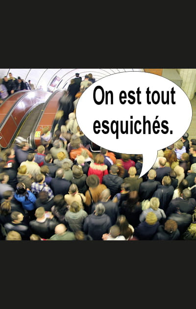 Etre esquich&eacute;