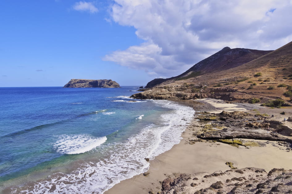 L'&icirc;le de Porto Santo &agrave; Mad&egrave;re