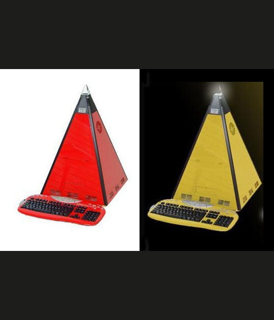 Des pyramides high-tech