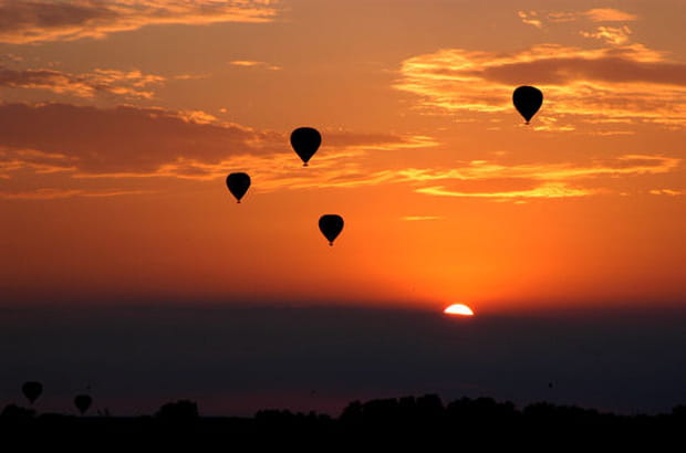 Survol de l'Outback en mongolfière