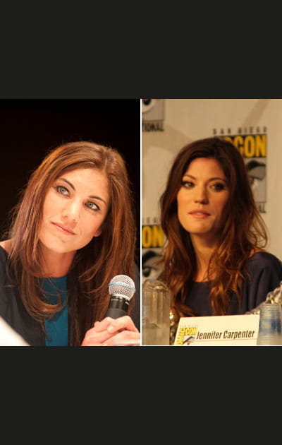 Hope Solo et Jennifer Carpenter