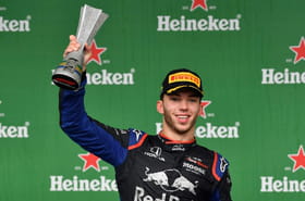 F1: Pierre Gasly, 2e au Br&eacute;sil et 1er Fran&ccedil;ais sur un podium depuis 2015
