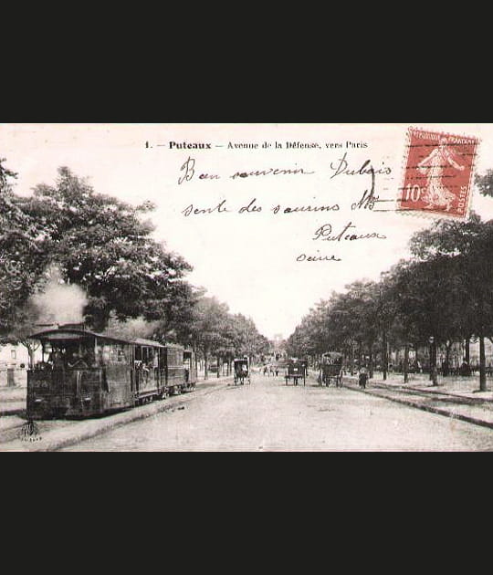 Un trac&eacute; qui traverse le temps