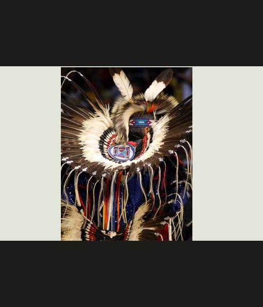 Coiffe de ceremonie
