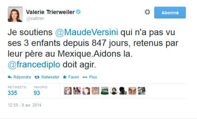 valã©rie trierweiler capture twitter