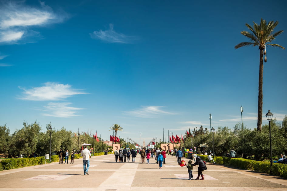 Marrakech, au Maroc