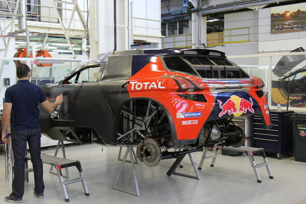 Dans les entrailles de Peugeot Sport