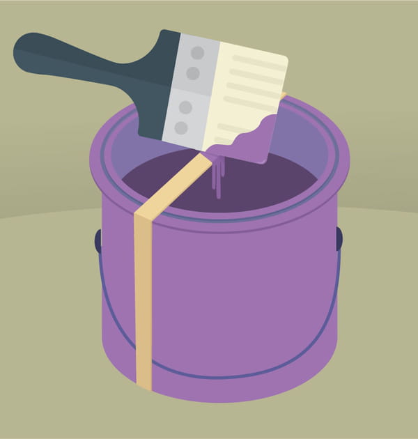 &Eacute;viter de salir votre pot de peinture
