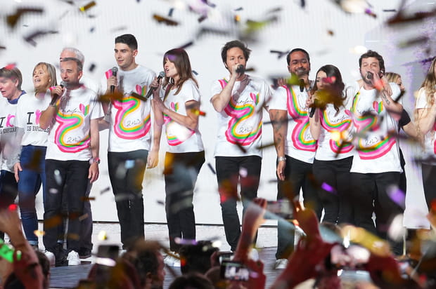 Les plus belles photos du concert des Enfoirés 2023