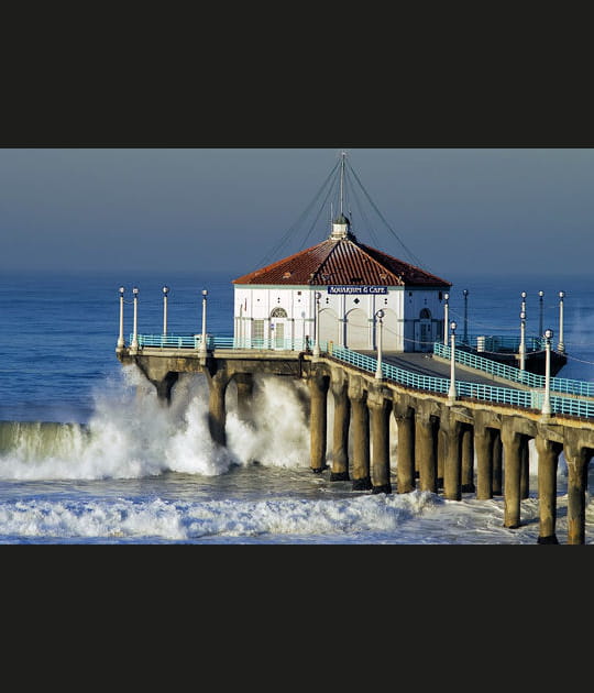 La fameuse jet&eacute;e de Manhattan Beach