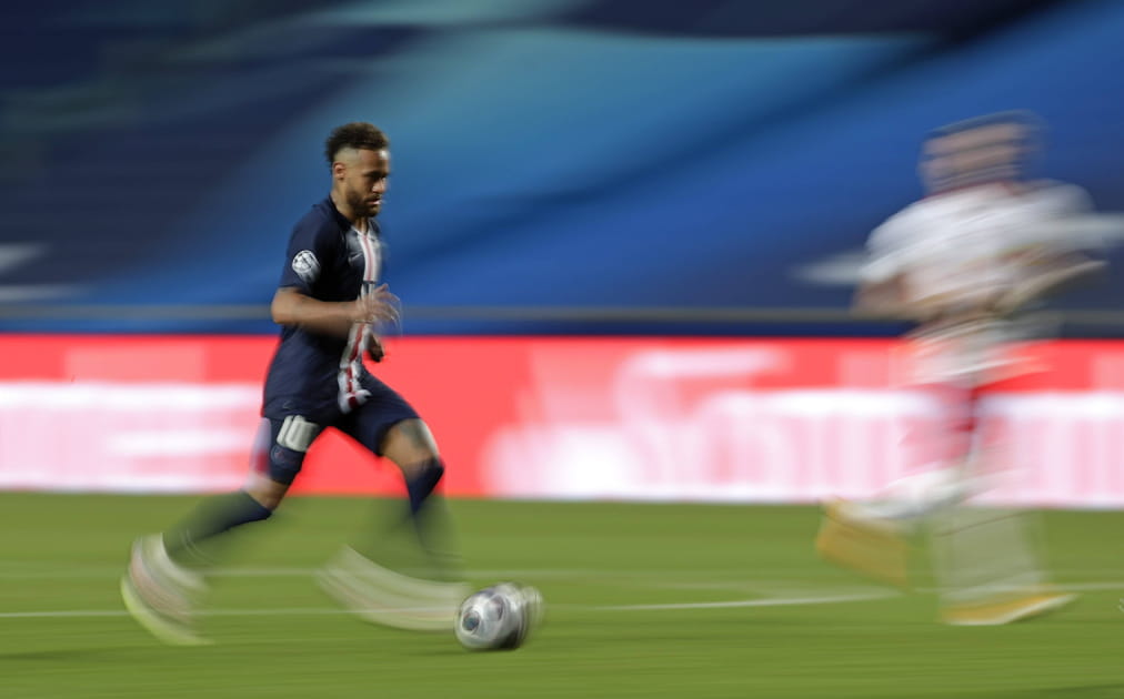 Neymar, en mode commando