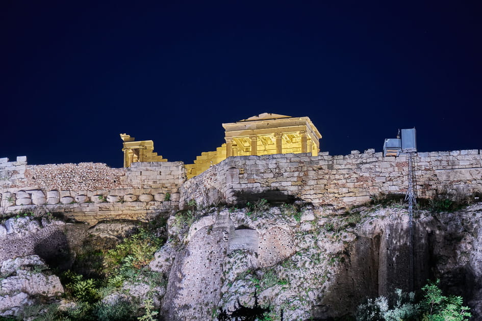 16&egrave;me : l'Acropole &agrave; Ath&egrave;nes
