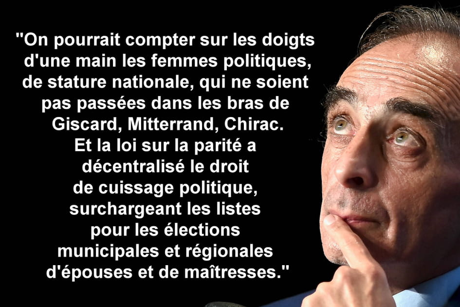 Les femmes politiques &eacute;lues gr&acirc;ce au&nbsp;&quot;droit de cuissage&quot;