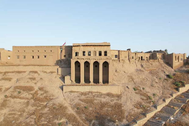 La citadelle d'Erbil en Iraq