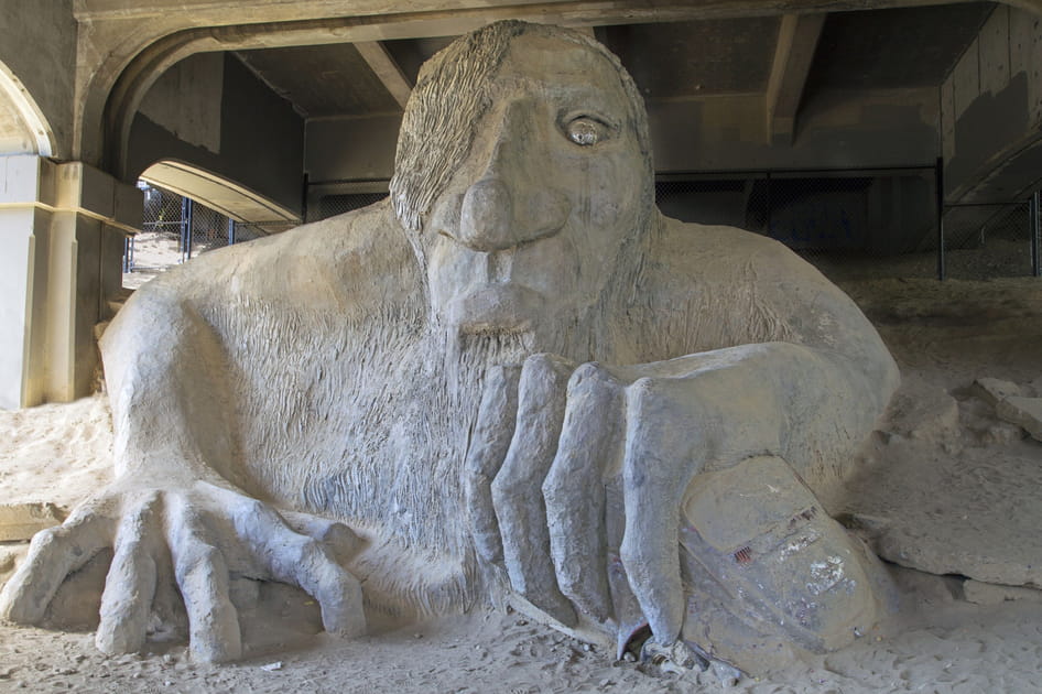 Le troll de Fremont, &agrave; Seattle