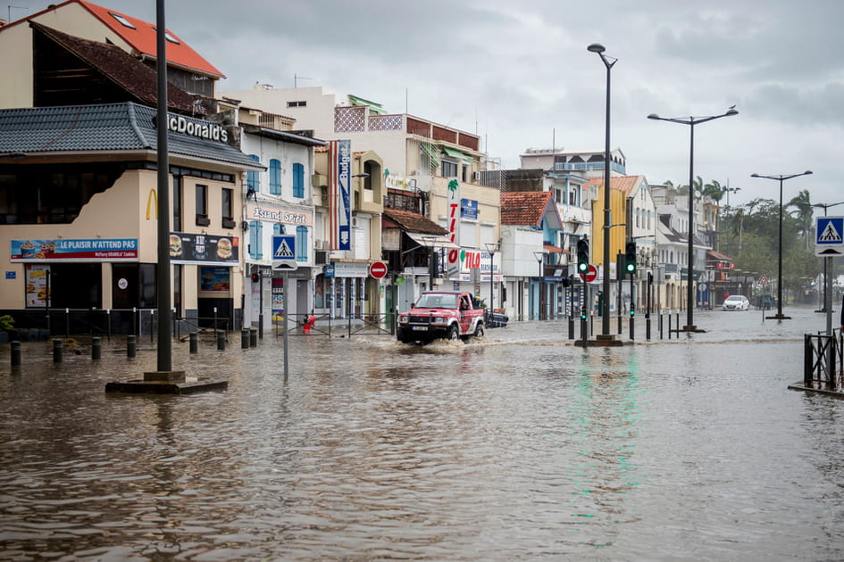Fort-de-France sous les eaux