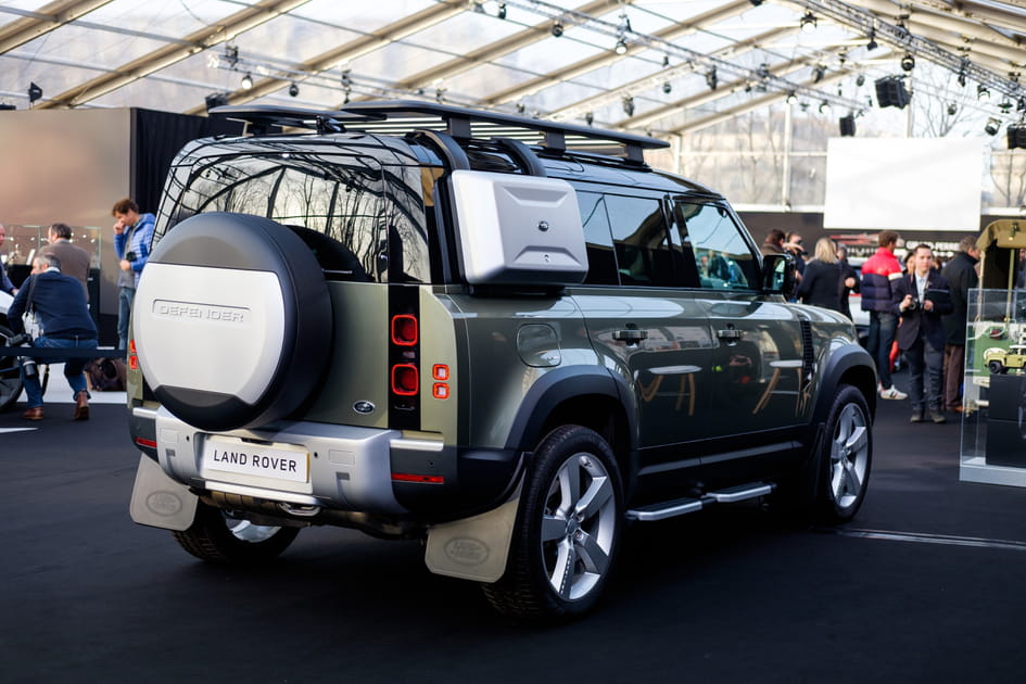 Le Land Rover Defender expos&eacute; avant sa commercialisation