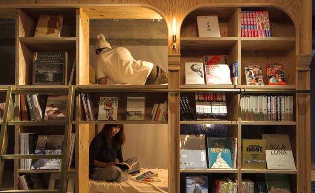 Book And Bed Tokyo, Japon
