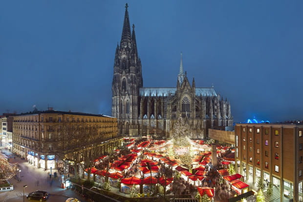 Le Weihnachtsmarkt am Kölner Dom, un marché de Noël somptueux à Cologne