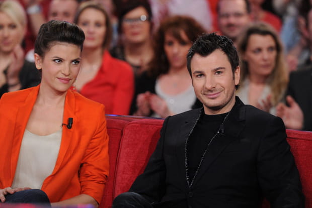 Michael Youn et sa fille Seven