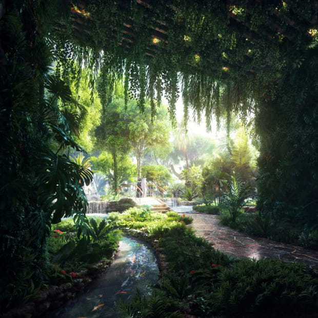 Un espace de loisirs étonnant