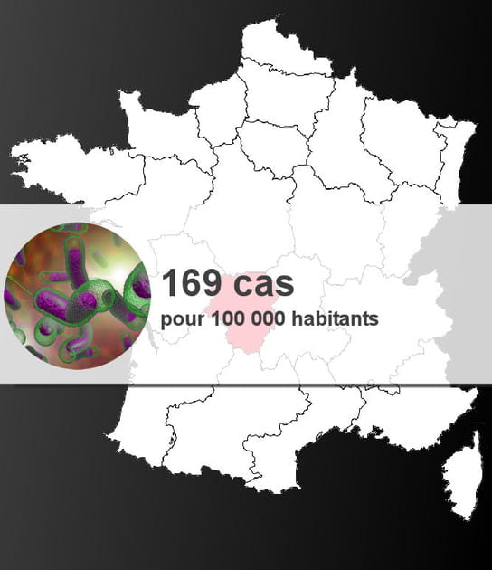 3e r&eacute;gion la plus touch&eacute;e par la gastro : le&nbsp;Limousin