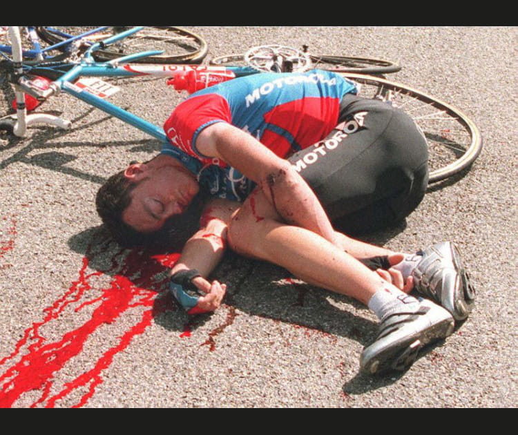 Fabio Casartelli, la mort sur le Tour de France