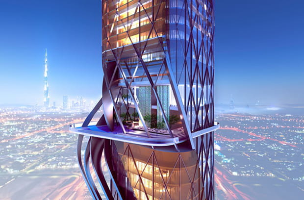 Avec vue panoramique