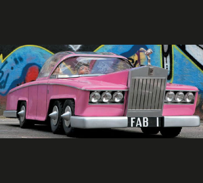 La voiture de Lady P&eacute;n&eacute;lope, des Sentinelles de l'air