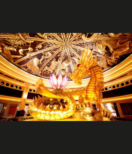 Un dragon de la fortune cens&eacute; porter chance