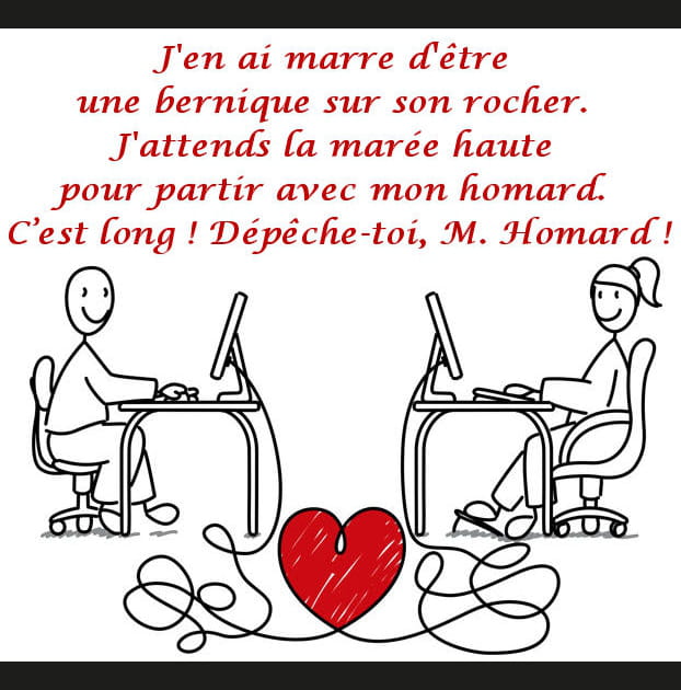 Mme Bernique et Mr Homard