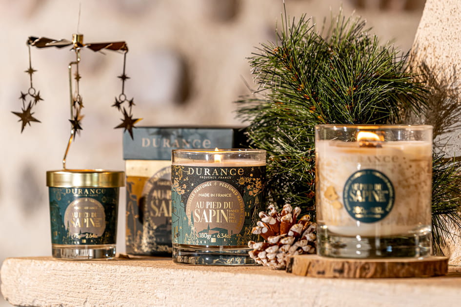 Des bougies qui sentent No&euml;l