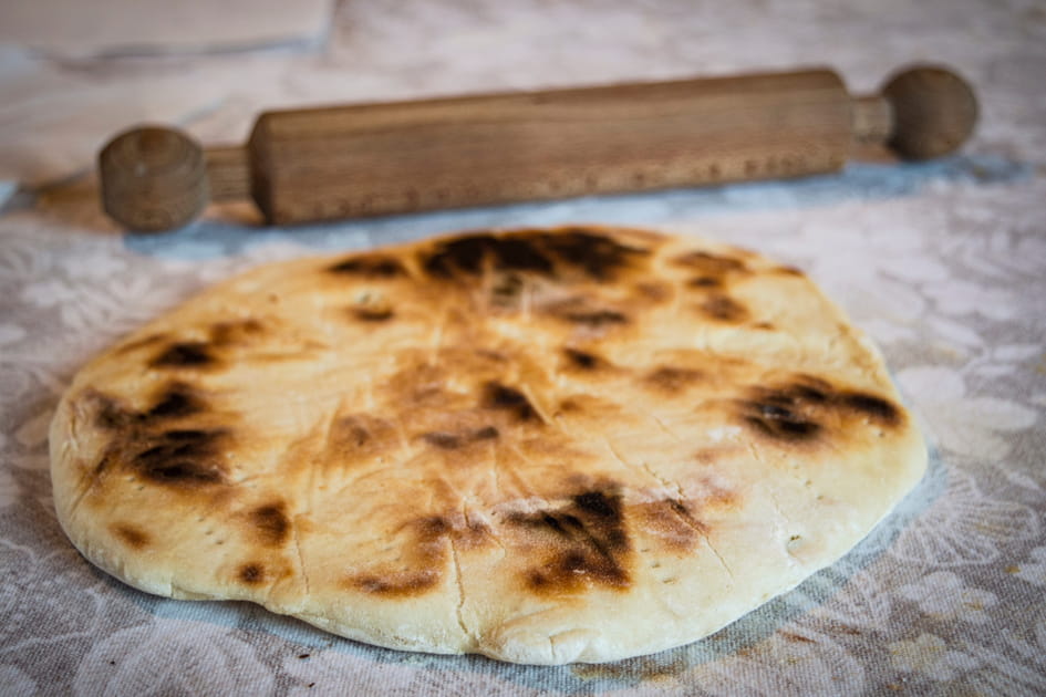 Torta al testo, une sp&eacute;cialit&eacute; gourmande de l'Ombrie