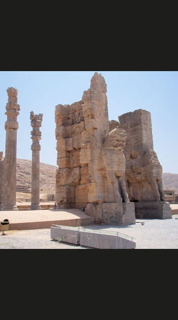 En Iran, les ruines de Persepolis