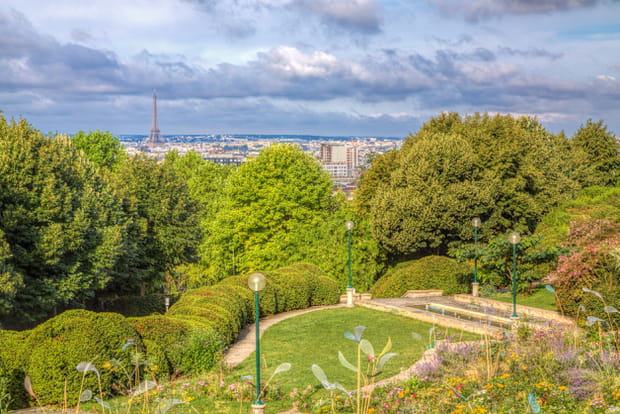 Sur les hauteurs du parc de Belleville