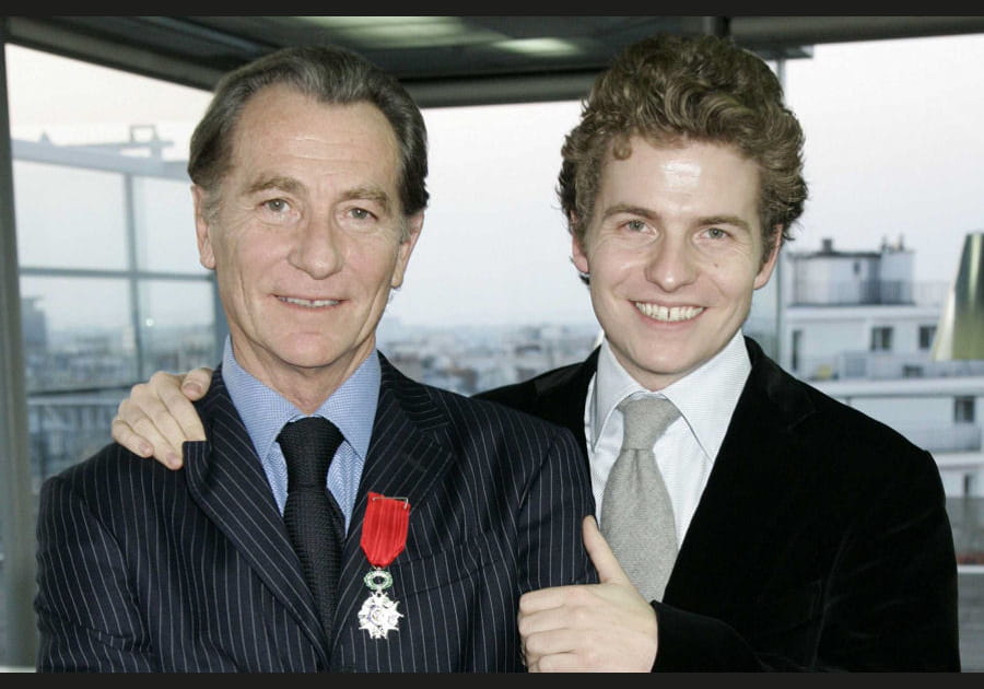 William Leymergie et son fils Gery