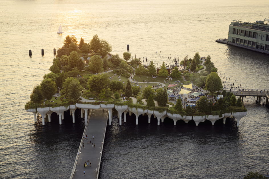 Little Island&nbsp;: des concerts gratuits sur l'oasis flottante de Manhattan