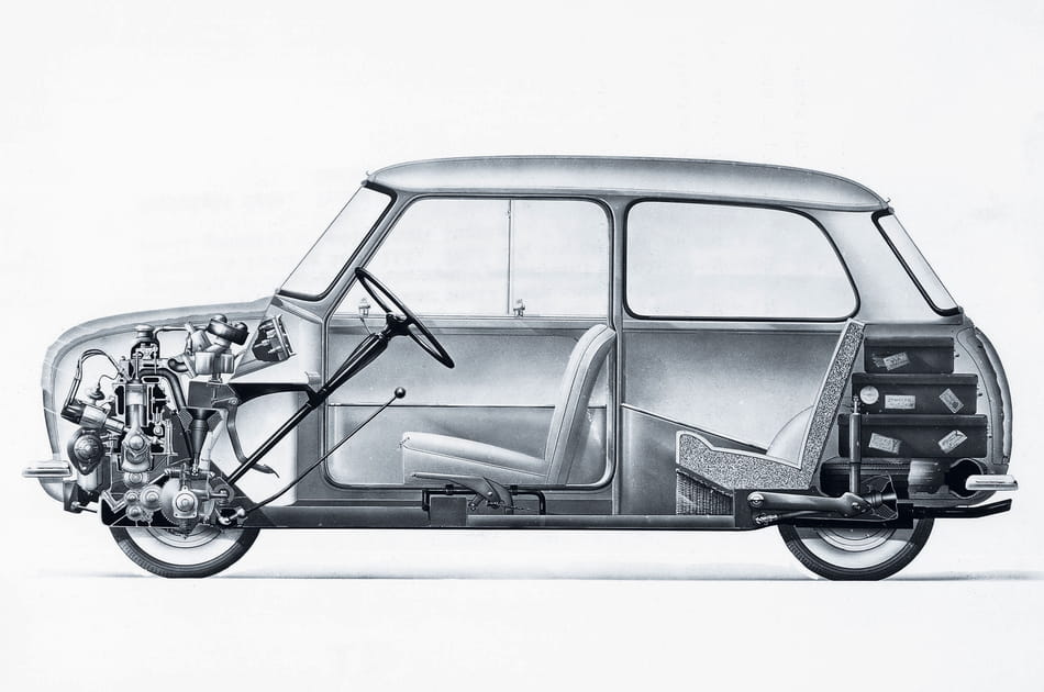 26&nbsp;ao&ucirc;t 1959&nbsp;: Lancement de la Mini Classic
