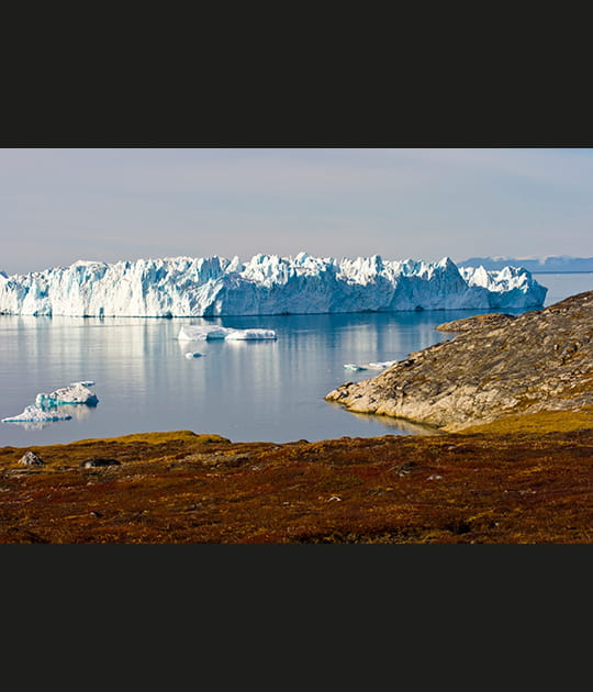Iceberg &agrave; l'horizon