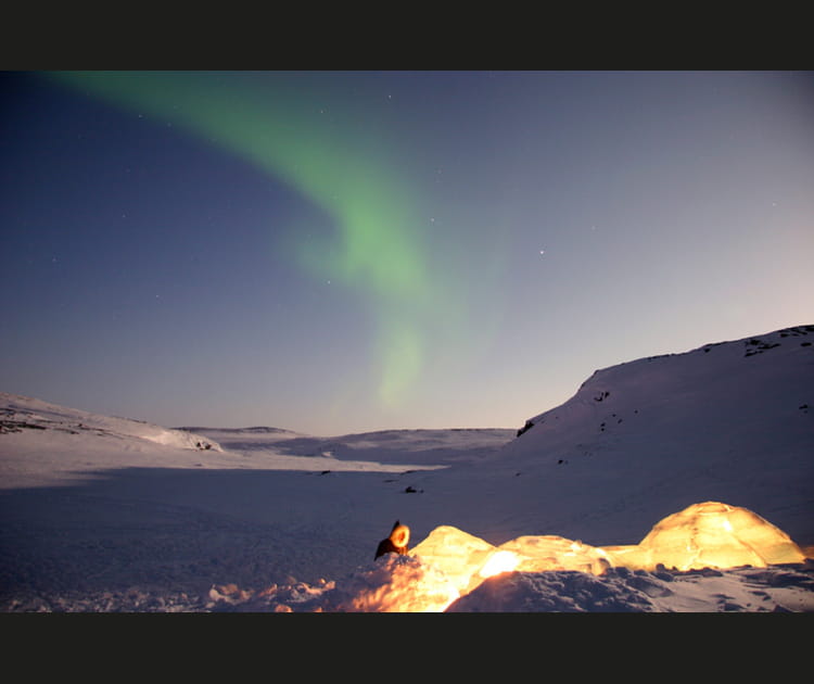 Igloos lumineux