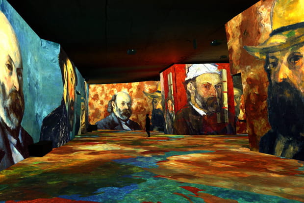 Cézanne, le maître de la Provence aux Carrières de Lumières