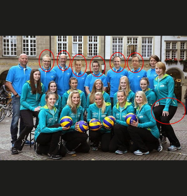 Visages coup&eacute;s-coll&eacute;s